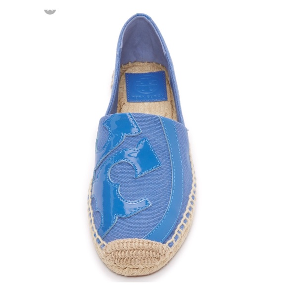tory burch blue espadrilles
